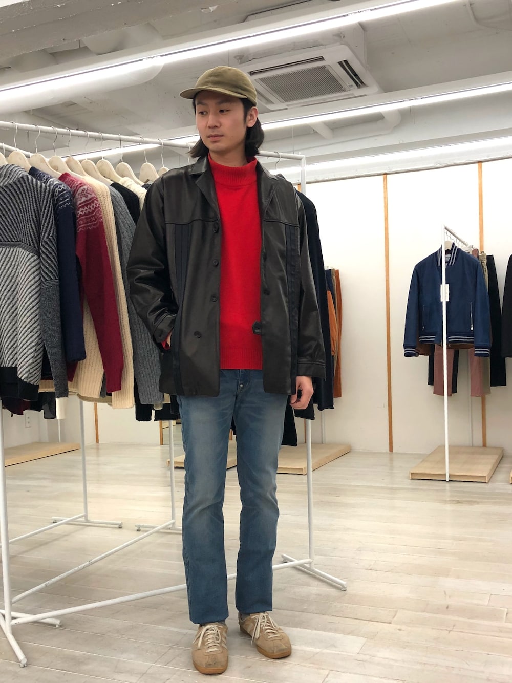 FACTOTUM（ファクトタム）の「【FACTOTUM】レザーカーコート