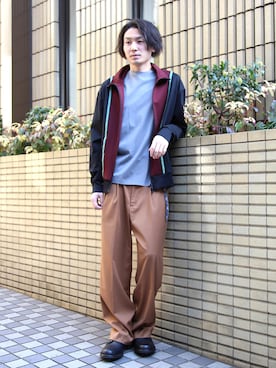 「FACTOTUM（ファクトタム）のアイテム（ジャケット/アウター）」を使った、FACTOTUM_Teraoさん（メンズ・176cm）の冬コーディネート