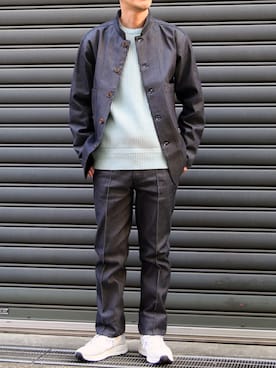 「FACTOTUM（ファクトタム）のアイテム（ジャケット/アウター）」を使った、FACTOTUM_Teraoさん（メンズ・176cm）の春コーディネート