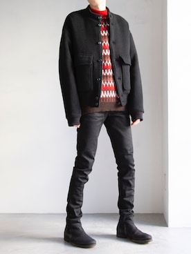 「FACTOTUM（ファクトタム）のアイテム（ジャケット/アウター）」を使った、FACTOTUM_Teraoさん（メンズ・176cm）の秋コーディネート