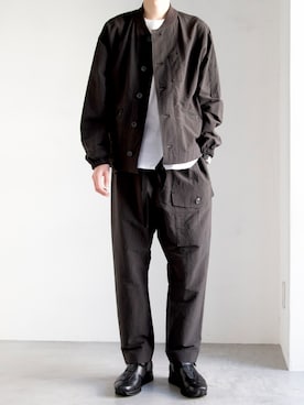 「FACTOTUM（ファクトタム）のアイテム（ジャケット/アウター）」を使った、FACTOTUM_Teraoさん（メンズ・176cm）の春コーディネート