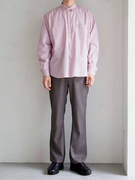 「FACTOTUM（ファクトタム）のアイテム（パンツ）」を使った、FACTOTUM_Teraoさん（メンズ・176cm）の夏コーディネート