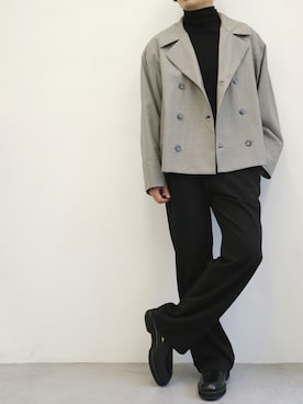 「FACTOTUM（ファクトタム）のアイテム（ジャケット/アウター）」を使った、FACTOTUM_Teraoさん（メンズ・176cm）の秋コーディネート