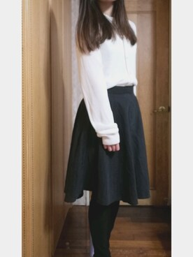 𝕊𝕒𝕪𝕒さん（レディース・161cm）の冬コーディネート