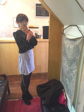 「CLEF DE SOL（CLEF DE SOL）のアイテム」を使った、ナビさん（レディース・166cm）の春コーディネート