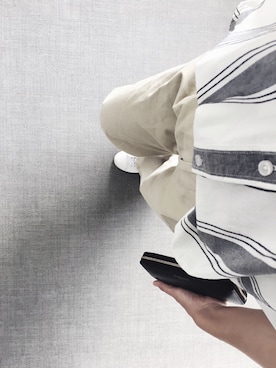 「J&M Davidson（ジェイアンドエムデヴィッドソン）のアイテム（財布）」を使った、uco さん（レディース・168cm）の夏コーディネート