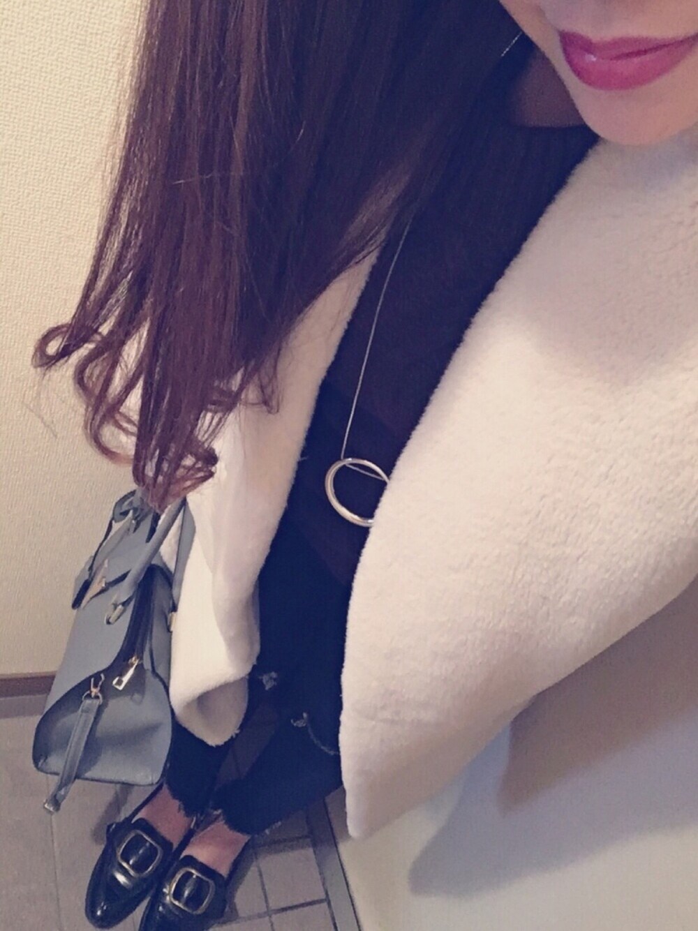SLOBE IENA（スローブイエナ）の「W/NY 5GGケーブルニットプルオーバー