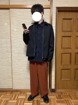 りょーたさん（メンズ・172cm）の冬コーディネート