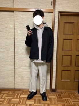 「RAGEBLUE（レイジブルー）のアイテム（その他シューズ）」を使った、りょーたさん（メンズ・172cm）の冬コーディネート