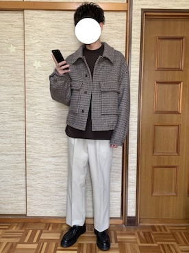 「RAGEBLUE（レイジブルー）のアイテム（その他シューズ）」を使った、りょーたさん（メンズ・172cm）の冬コーディネート