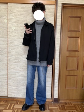 「RAGEBLUE（レイジブルー）のアイテム（その他シューズ）」を使った、りょーたさん（メンズ・172cm）の冬コーディネート