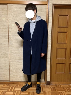 「RAGEBLUE（レイジブルー）のアイテム（その他シューズ）」を使った、りょーたさん（メンズ・172cm）の冬コーディネート