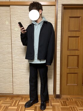 「RAGEBLUE（レイジブルー）のアイテム（その他シューズ）」を使った、りょーたさん（メンズ・172cm）の冬コーディネート