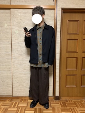 「RAGEBLUE（レイジブルー）のアイテム（その他シューズ）」を使った、りょーたさん（メンズ・172cm）の冬コーディネート