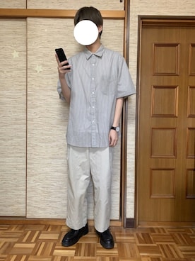 「RAGEBLUE（レイジブルー）のアイテム（その他シューズ）」を使った、りょーたさん（メンズ・172cm）の春コーディネート