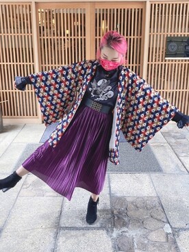 スカートを使った 中華風 の人気ファッションコーディネート Wear