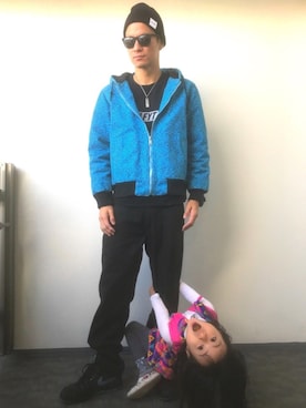 「エクストララージ」｜「アイテム（その他）」を使った、魔裟さん（メンズ・180cm）の秋コーディネート