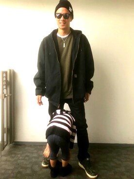魔裟さん(メンズ・180cm)の秋コーディネート