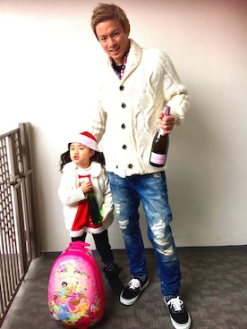 魔裟さん（メンズ・180cm）の冬コーディネート