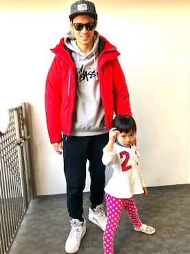 「7union」｜魔裟さん（メンズ・180cm）の冬コーディネート