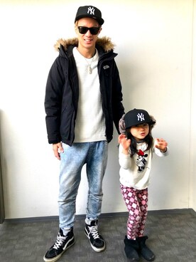 魔裟さん（メンズ・180cm）の冬コーディネート