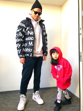 「nike sb 」｜「アイテム（その他）」を使った、魔裟さん（メンズ・180cm）の冬コーディネート