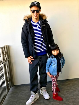 魔裟さん（メンズ・180cm）の冬コーディネート