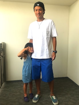 魔裟さん(メンズ・180cm)の夏コーディネート