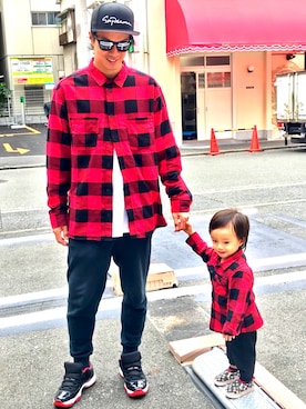 「nike sb 」｜「アイテム（その他）」を使った、魔裟さん（メンズ・180cm）の冬コーディネート