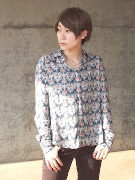 「me（ミイ）のアイテム（アクセサリー）」を使った、園崎みゆさん（レディース・153cm）の夏コーディネート