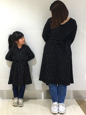 「PAGEBOY（ページボーイ）のアイテム」を使った、ha.ra.chanさん（キッズ・110cm）の春コーディネート