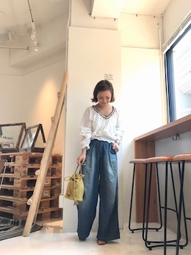 ERINA  TAMOTSUさん（レディース・153cm）の秋コーディネート