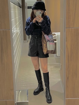 riicoonさん（レディース・159cm）の冬コーディネート