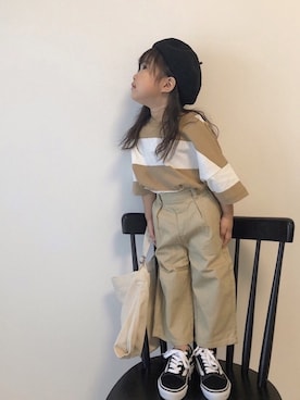「URBAN RESEARCH DOORS（アーバンリサーチドアーズ）のアイテム」を使った、YURIさん（キッズ・90cm）の夏コーディネート
