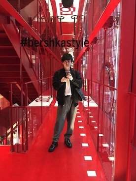 レイさん（メンズ・168cm）の春コーディネート