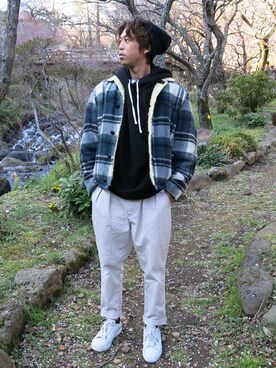 レイさん（メンズ・168cm）の冬コーディネート