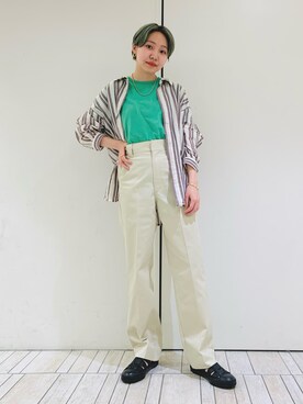 「kbf_ootd」｜kanoさん（レディース・157cm）の春コーディネート