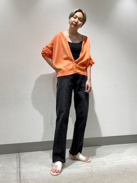 「kbf_ootd」｜kanoさん（レディース・157cm）の春コーディネート
