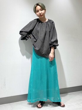 「kbf_ootd」｜kanoさん（レディース・157cm）の春コーディネート