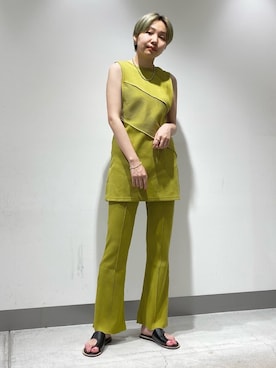 「kbf_ootd」｜kanoさん（レディース・157cm）の春コーディネート