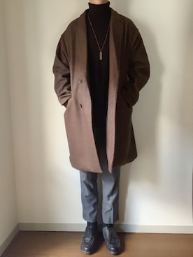 ブントウさん（メンズ・183cm）の冬コーディネート