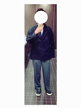 「PUMA（プーマ）のアイテム（スリッポン）」を使った、YUYAさん（メンズ・174cm）の春コーディネート