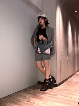 長谷川 美月さん（レディース・154cm）の春コーディネート