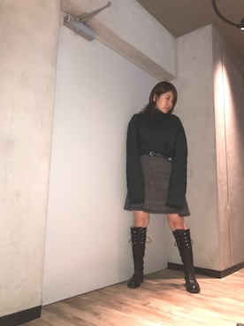 長谷川 美月さん（レディース・154cm）の秋コーディネート