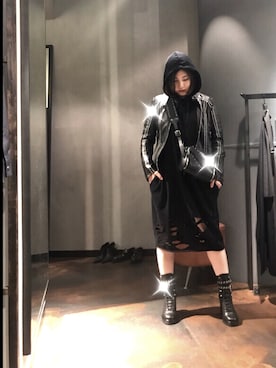 長谷川 美月さん(レディース・154cm)の秋コーディネート