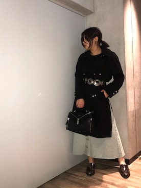 長谷川 美月さん（レディース・154cm）の冬コーディネート