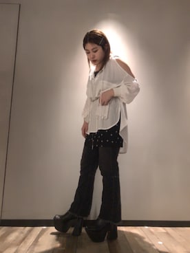 長谷川 美月さん（レディース・154cm）の春コーディネート