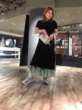 長谷川 美月さん(レディース・154cm)の春コーディネート