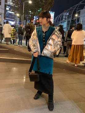 長谷川 美月さん（レディース・154cm）の秋コーディネート