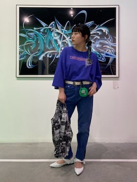 長谷川 美月さん(レディース・154cm)の夏コーディネート